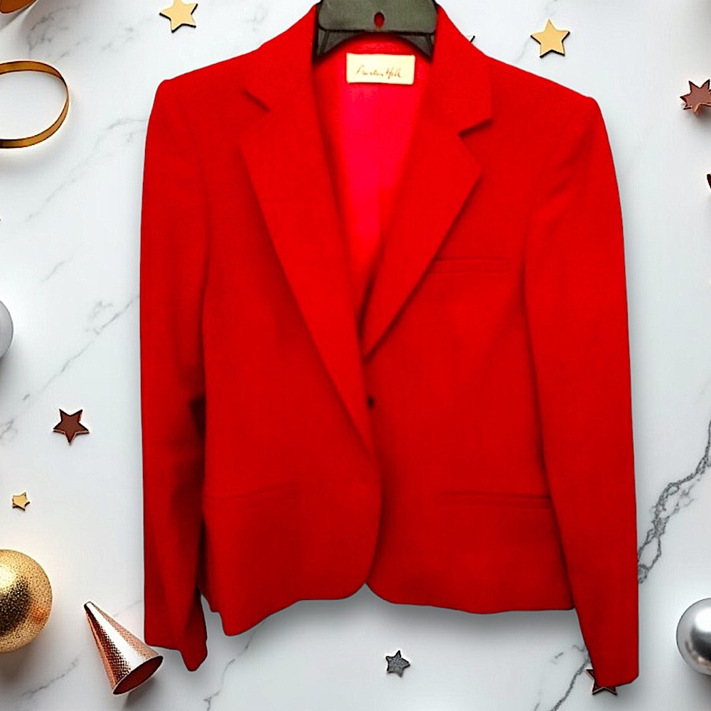 Austin Hill Vibrant Red Blazer